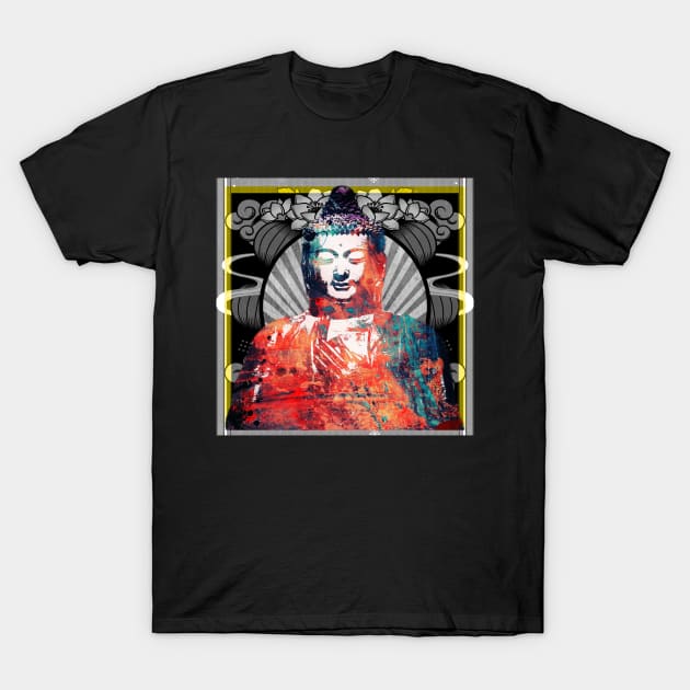 Patina Buddha T-Shirt by L'Appel du Vide Designs by Danielle Canonico